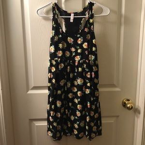 Target black flower dress